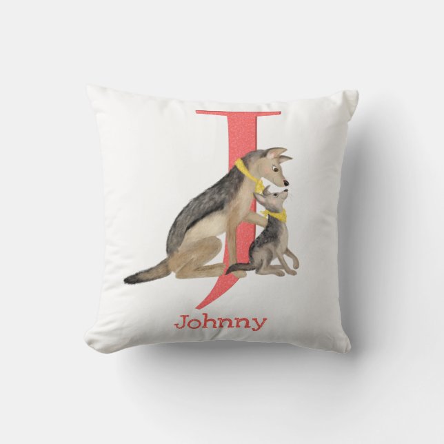 L'animal ABC J est pour coussin de chacal (Recto)