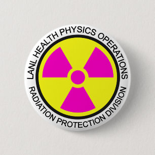 LANL Health Physics Button