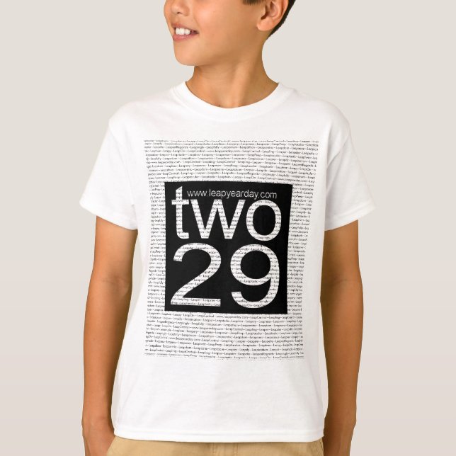 l'année bissextile two29 badine le T-shirt (Devant)