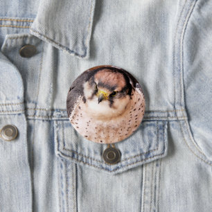 LANNER FALCON 3 INCH ROUND BUTTON