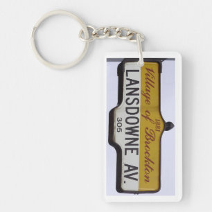 Lansdowne Avenue, Toronto Keychain
