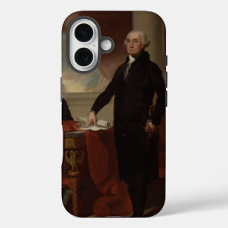 Lansdowne Portrait: US President George Washington iPhone 16 Case