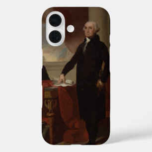 Lansdowne Portrait: US President George Washington iPhone 16 Case