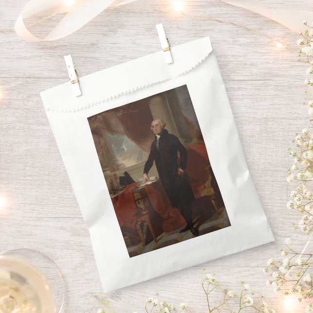 Lansdowne Portrait: US President George Washington Favour Bag (Clipped)
