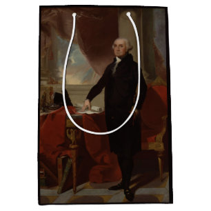 Lansdowne Portrait: US President George Washington Medium Gift Bag
