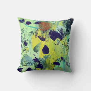 Lantern Abstract Throw Pillow 