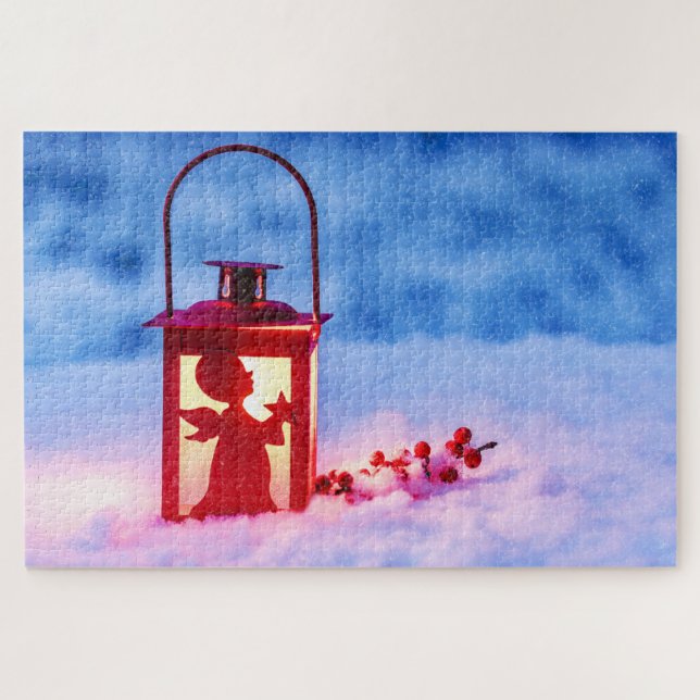 Lantern & Angel  Puzzle (Horizontal)
