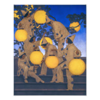 Lantern Bearers | Maxfield Parrish |