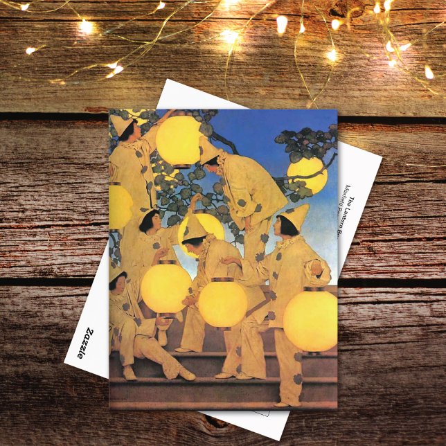 Lantern Bearers Maxfield Parrish Postcard (Creator Uploaded)