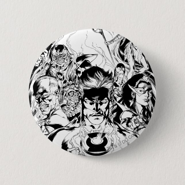 Lantern Corps Group Shot 2 Inch Round Button (Front)