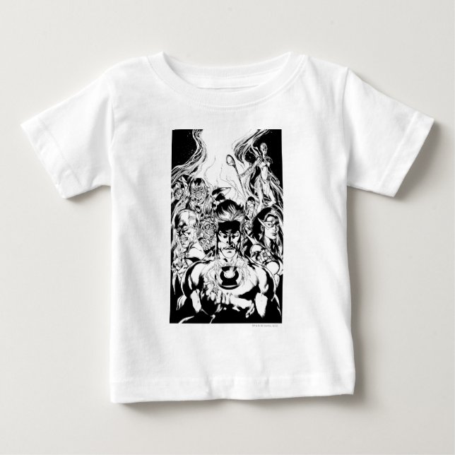 Lantern Corps Group Shot Baby T-Shirt (Front)
