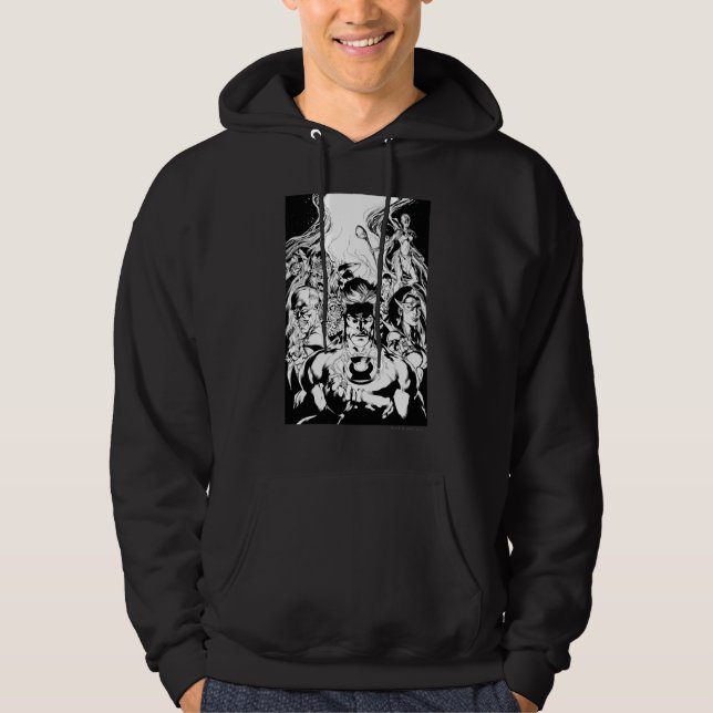 Lantern Corps Group Shot Hoodie (Front)