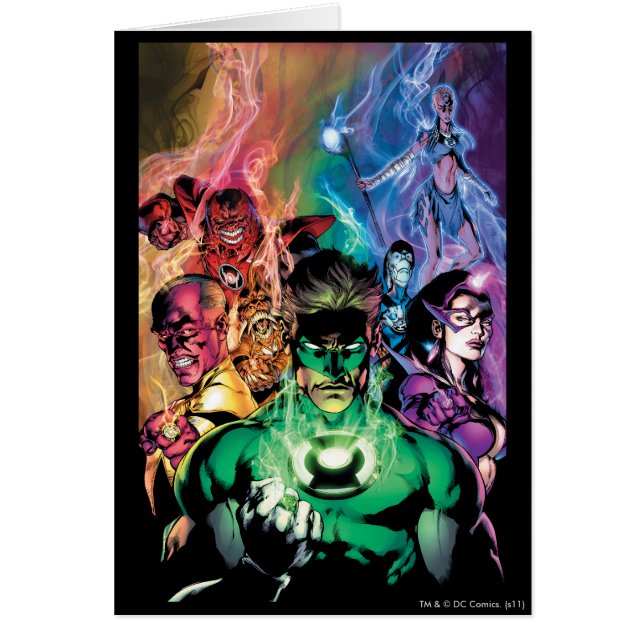 Lantern Corps Group with Colours (Front)