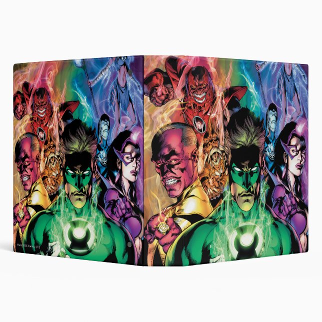 Lantern Corps Group with Colours Binder (Background)