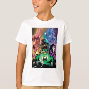 Lantern Corps Group with Colours T-Shirt
