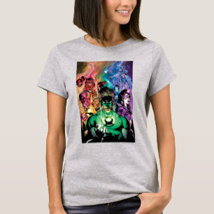Lantern Corps Group with Colours T-Shirt