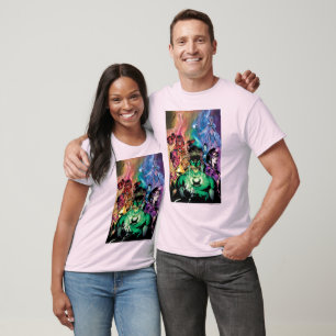 Lantern Corps Group with Colours T-Shirt
