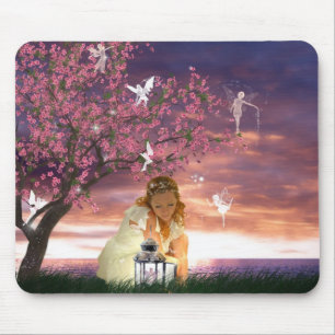 Lantern Fairies Mouse Pad