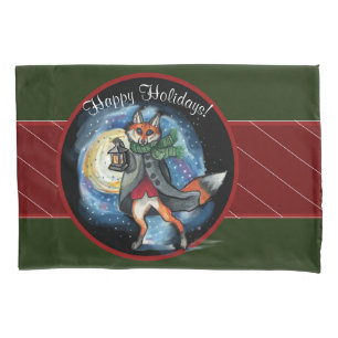 Lantern Fox Welcome Pillowcase