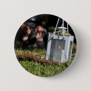 Lantern of light 2 inch round button