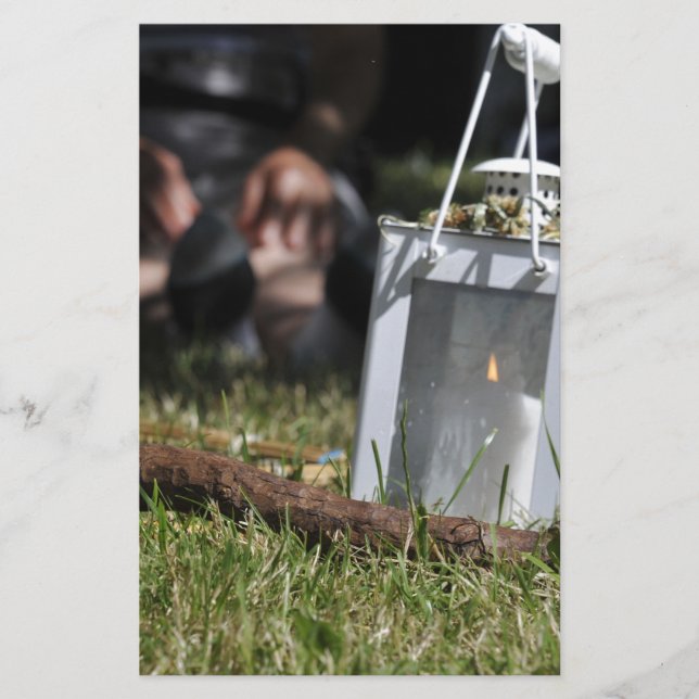 Lantern of light stationery (Front)