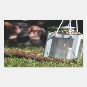 Lantern of light sticker