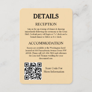 Lantern Sage Green Boho Design Wedding Enclosure Card