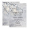 Lantern Sparkling Snow Winter Wedding Invitation