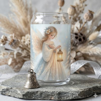 Lanterne d'ange céleste d'hiver de réconfort