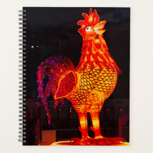 Lanterne du symbole du zodiaque du coq