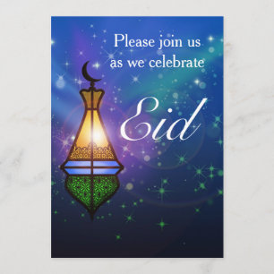 Lanterne magique orientale - Invitation à la fête 