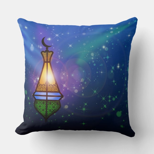 Lanterne orientale magique - Coussin (Recto)