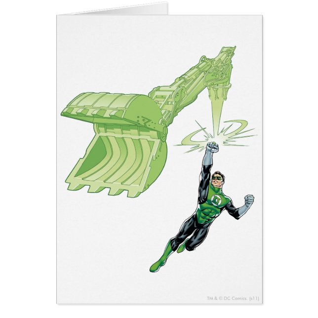 Lanterne verte - Comic, avec machine (Devant)