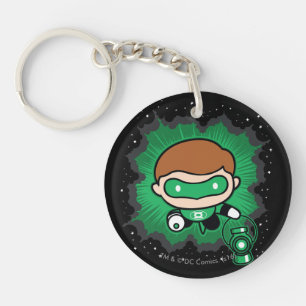 Lanterne verte de Chibi qui traverse l'espace