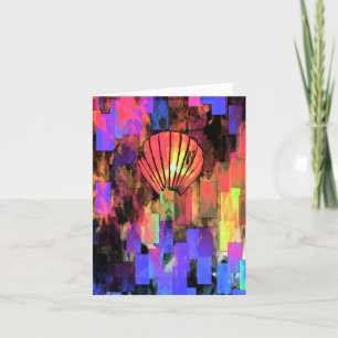 Lanterne vietnamienne pliée Carte de remerciements