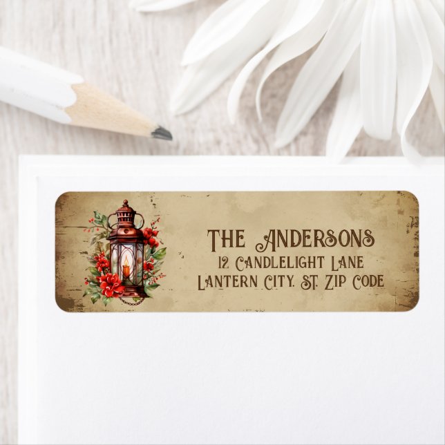 Lanterne Vintage rétro (En situation)