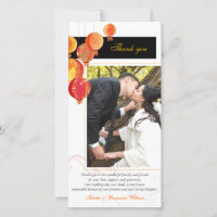 Lanternes asiatiques modernes Merci Mariage photo
