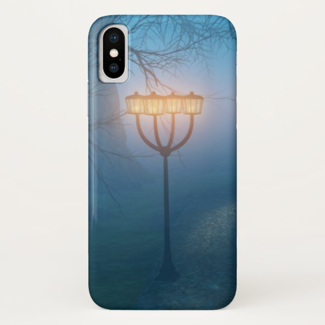 Lanternes dans le coque iphone de brouillard (Dos)