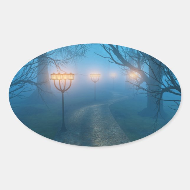 Lanternes dans les autocollants à brouillard (Devant)