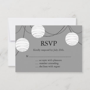 Lanternes Gray Party RSVP