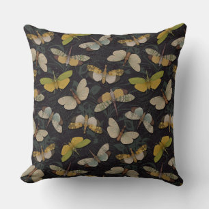 Lanternflies - Pyrops Candelaria & Planthoppers Throw Pillow