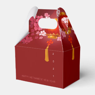 Lanterns Hao Dao Happy Vietnamese New c Year GFB Favor Box