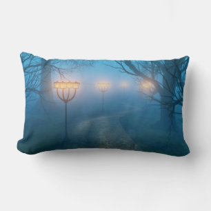 Lanterns in the Fog Pillow