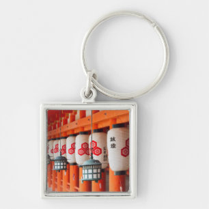 Lanterns inside Itsukushima Shrine Keychain