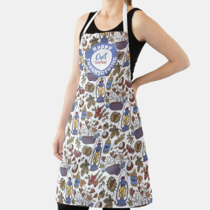 Lanterns, Nuts & More  Personalized Thanksgiving Apron