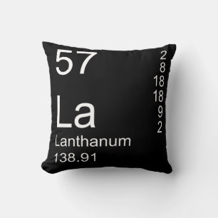 Lanthanum Throw Pillow