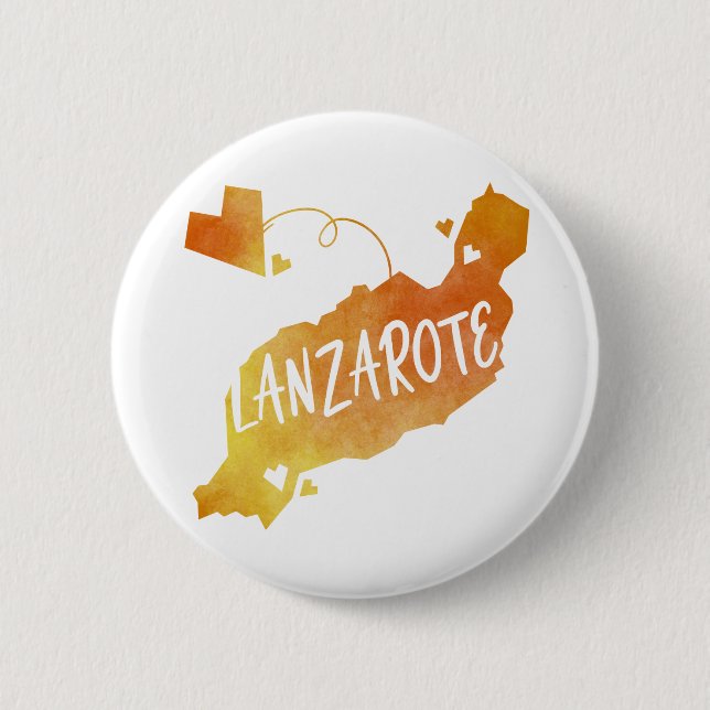 Lanzarote 2 Inch Round Button (Front)