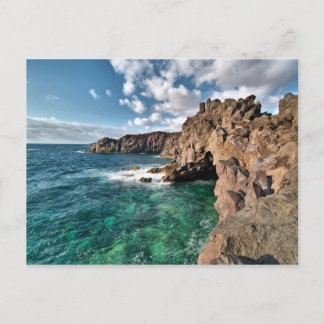 Lanzarote Coast Canary Islands Postcard