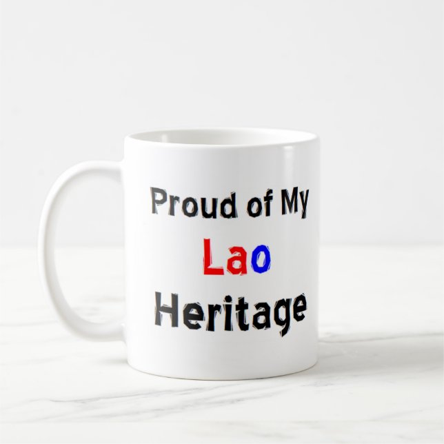 lao héritage tasse à café (Gauche)