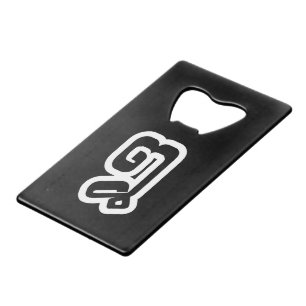 Lao / Laos Number Eight / 8 / ໘ (Bad/Paet) Laoti Credit Card Bottle Opener